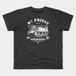 M7 Priest Howitzer Motor Carriage Kids T-Shirt